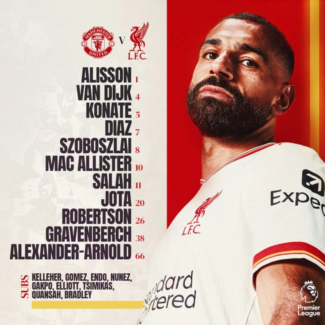 Link xem trực tiếp bóng đá MU vs Liverpool, vòng 3 Ngoại hạng Anh (22h00, 1/9) - Ảnh 3.