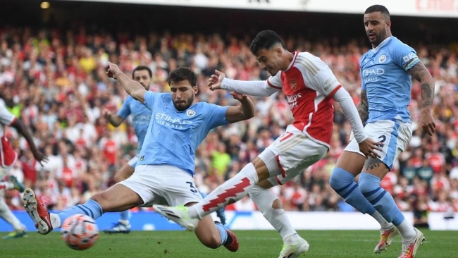 Trực tiếp bóng đá Man City vs Arsenal