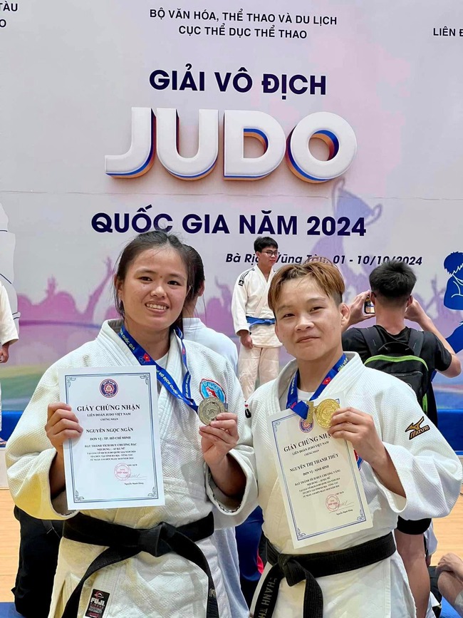 Võ sỹ Nguyễn Thị Thanh Thủy giành HCV giải vô địch Judo quốc gia: Dấu ấn ngày trở lại - Ảnh 1.