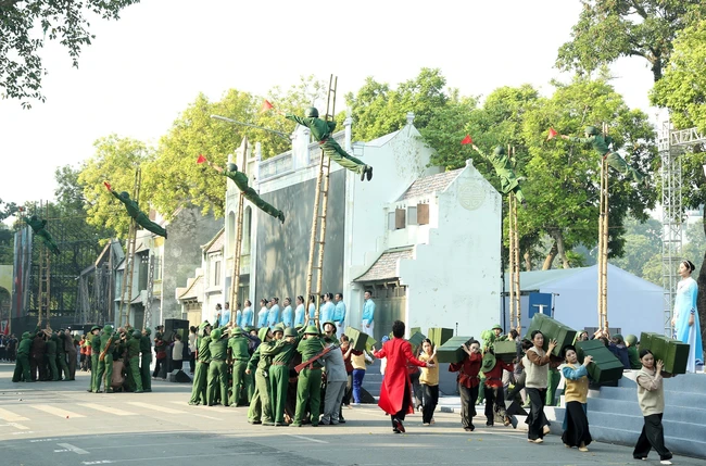 Hình ảnh Ngày hội Văn hóa vì Hòa bình chào mừng 70 năm Giải phóng Thủ đô - Ảnh 22.